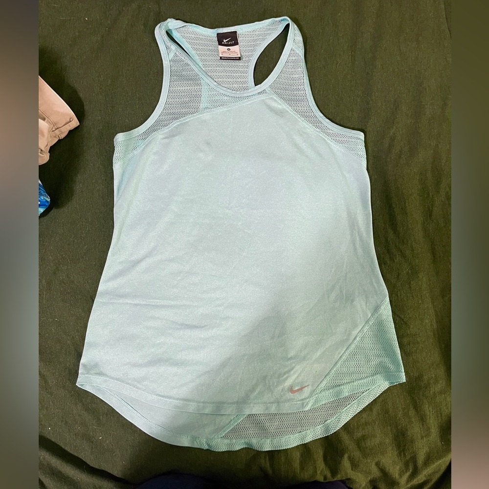Sky blue Nike workout tank womens medium